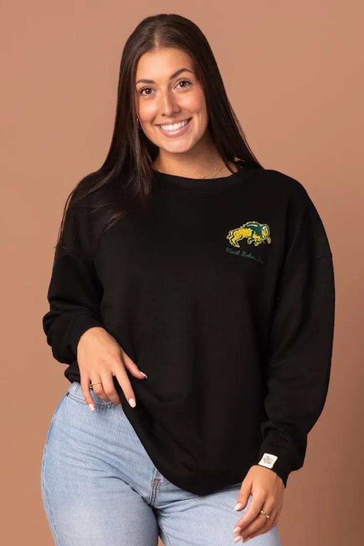 NDSU Embroidered Supersoft Crew