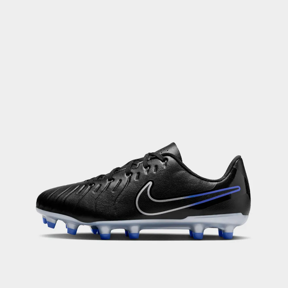 Nike Youth Tiempo Legend  10 Club Mg Football Black/grey _ 180975 _ Black