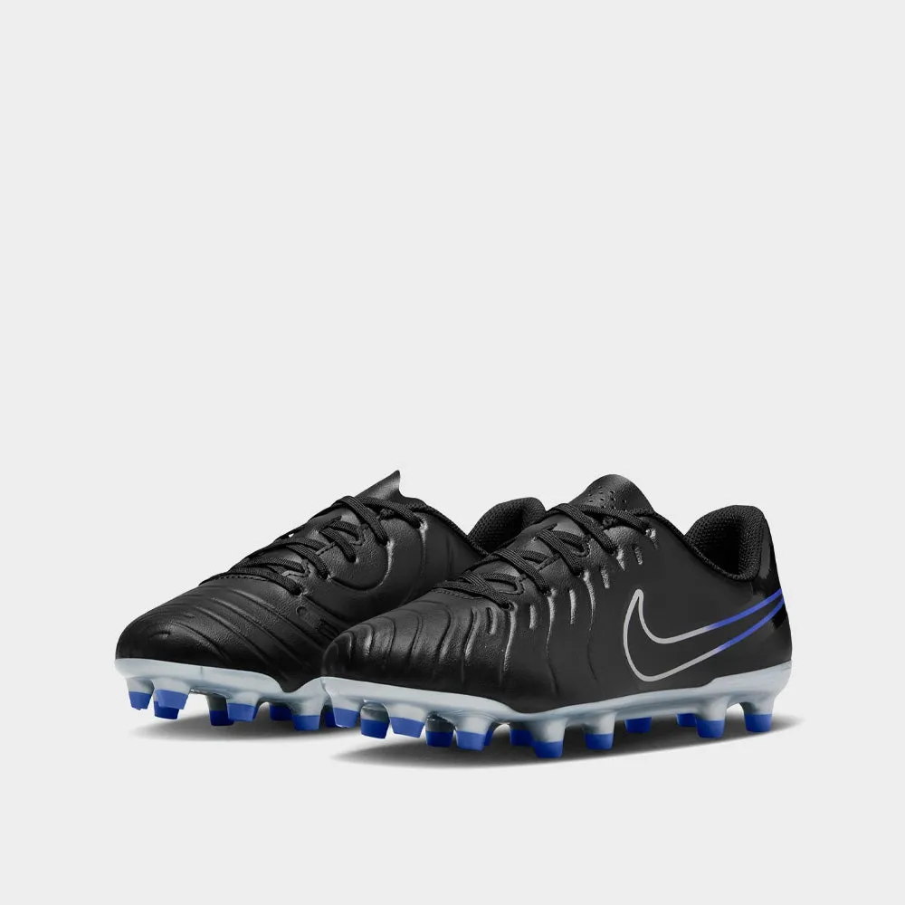 Nike Youth Tiempo Legend  10 Club Mg Football Black/grey _ 180975 _ Black