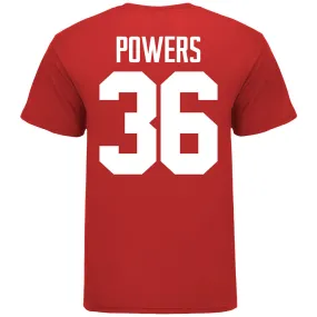 Ohio State Buckeyes #36 Gabe Powers Student Athlete Football T-Shirt