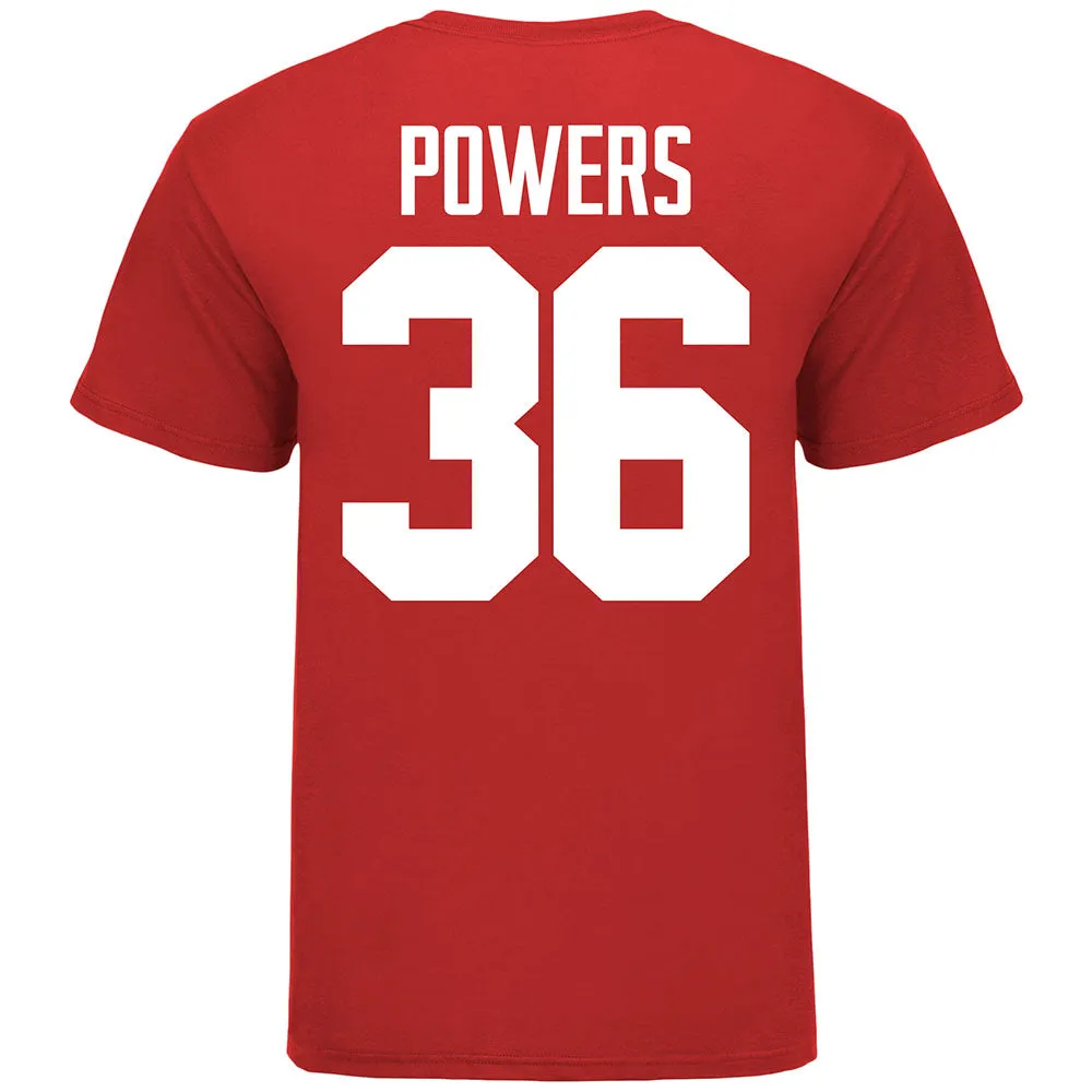 Ohio State Buckeyes #36 Gabe Powers Student Athlete Football T-Shirt