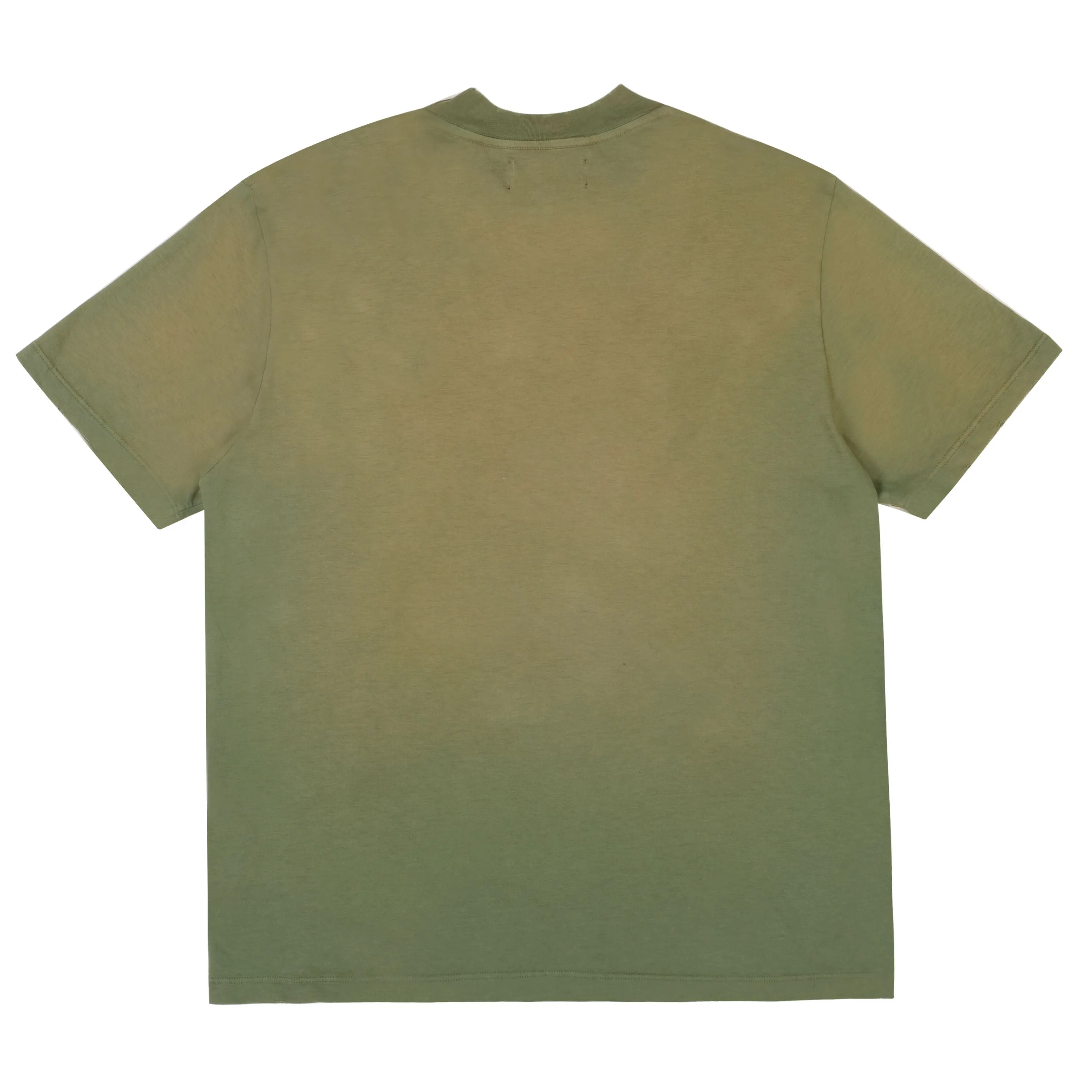 Pieces Army Tee Washed Olive