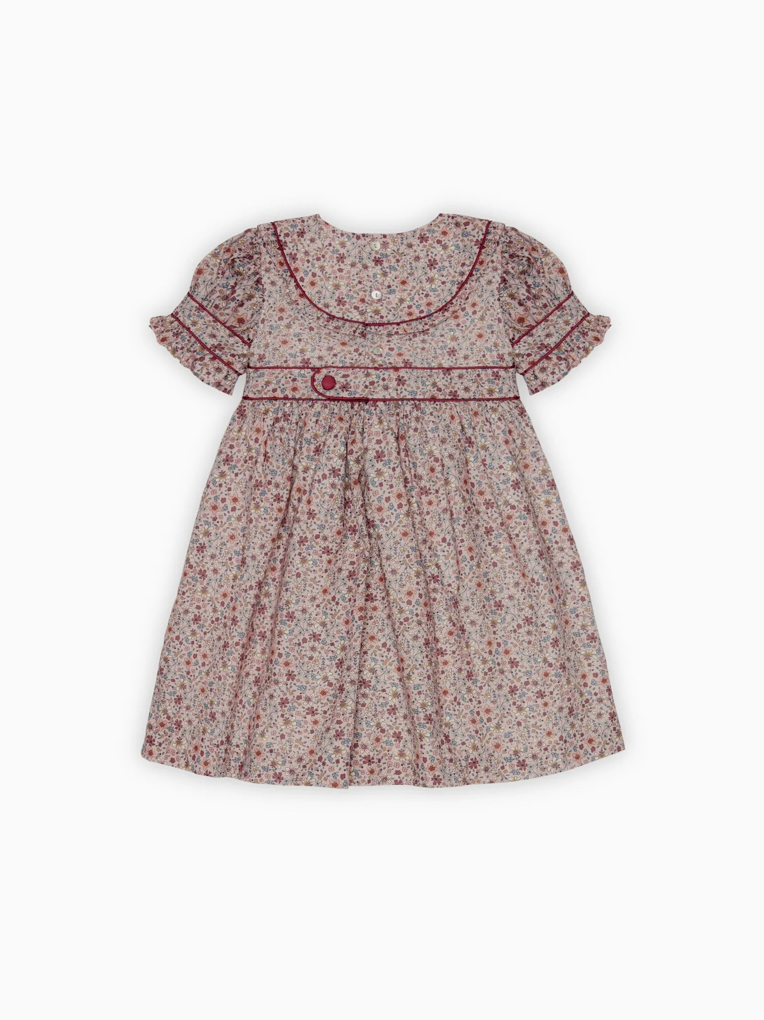 Pink Floral Casilda Girl Dress