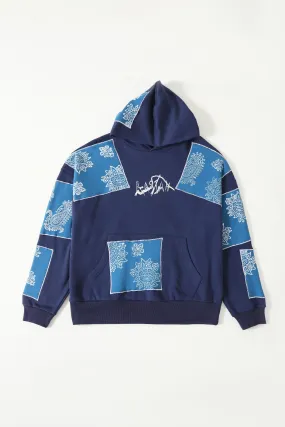 "UNFINISHED SKY" BLOCKPRINT HOODIE