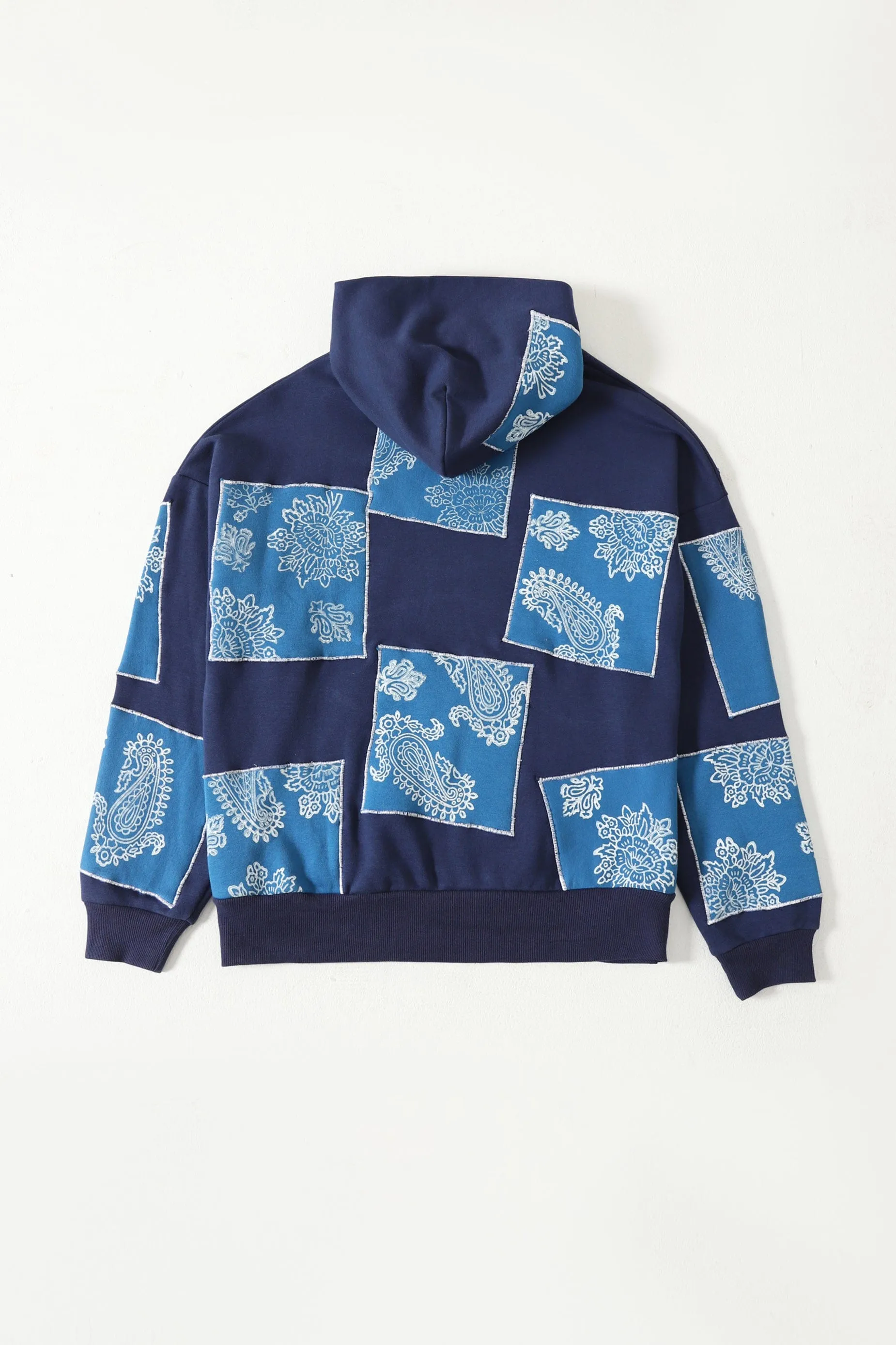 "UNFINISHED SKY" BLOCKPRINT HOODIE