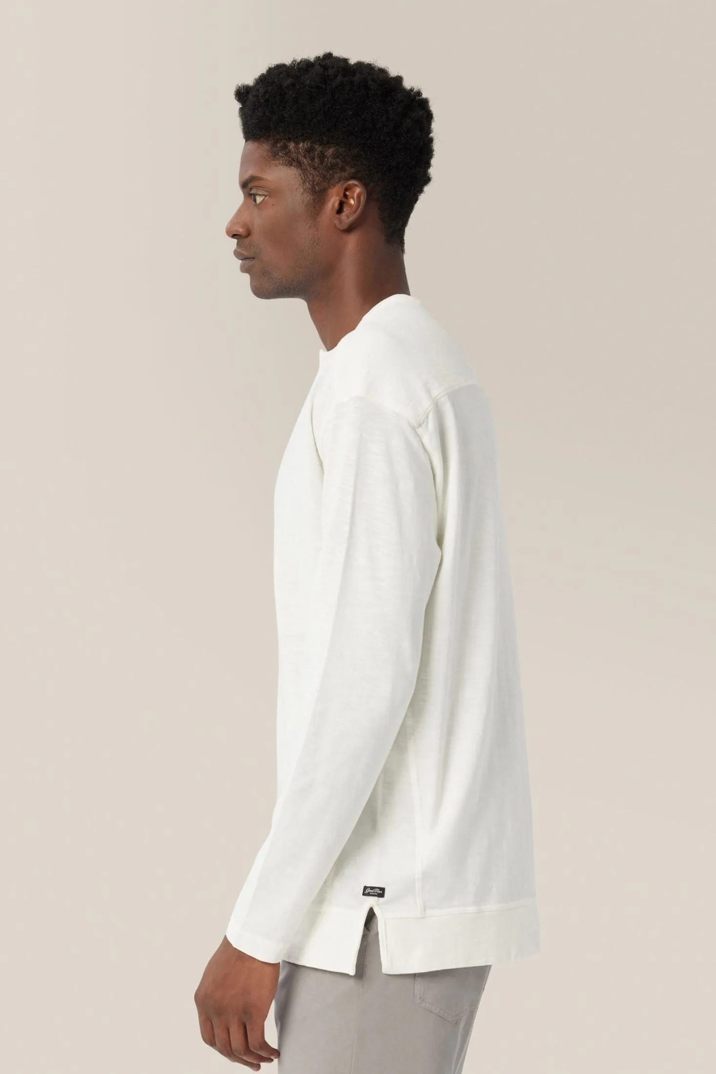 Relaxed Henley | Cotton