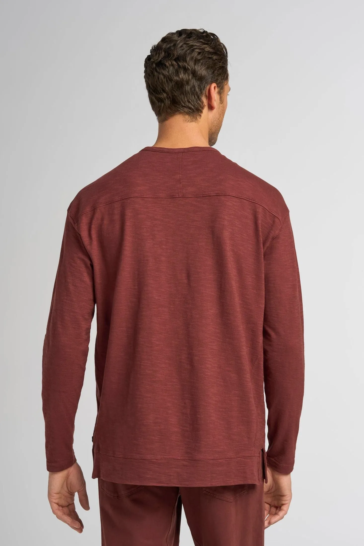 Relaxed Henley | Cotton