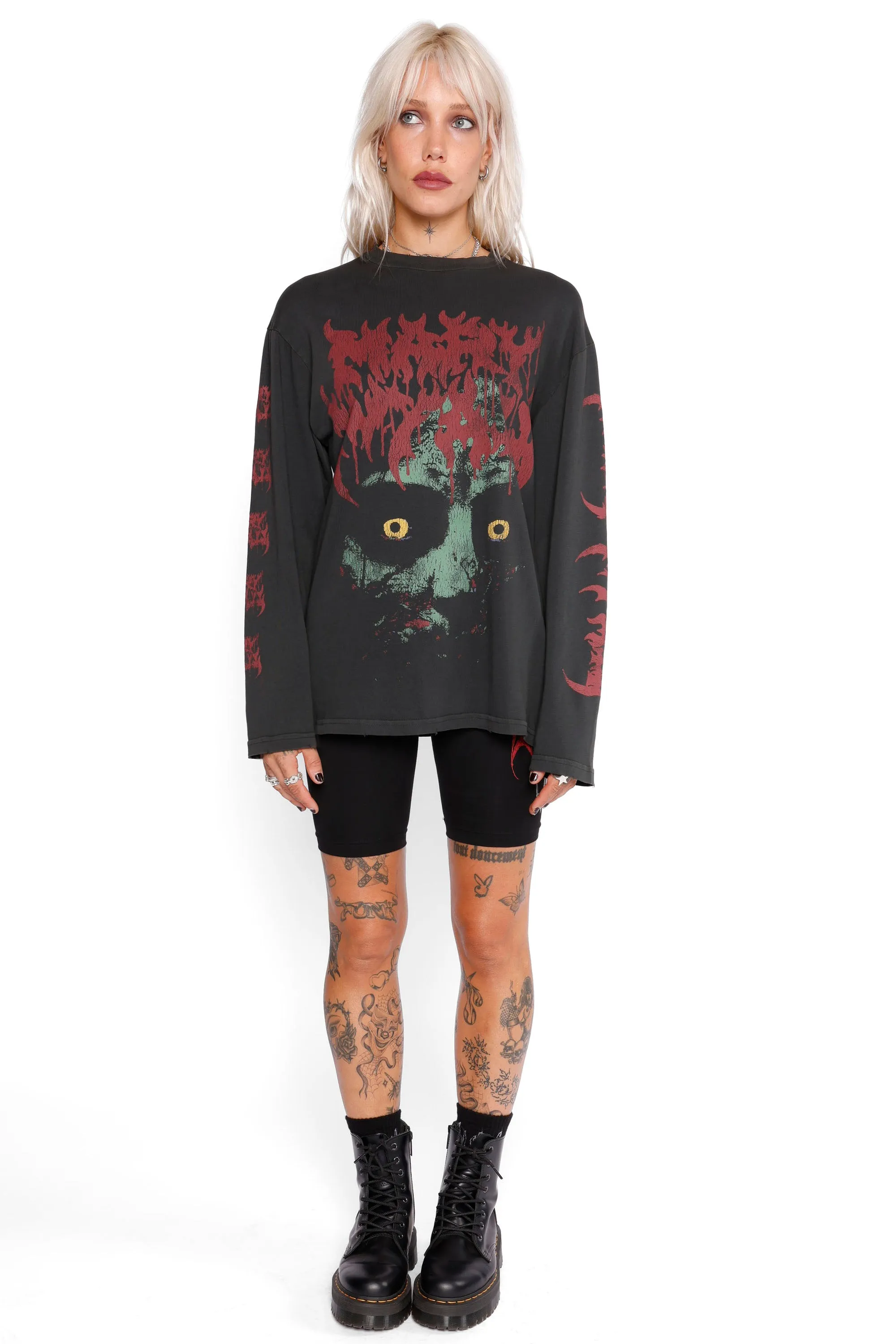 Revenant Oversized Long Sleeve Tee