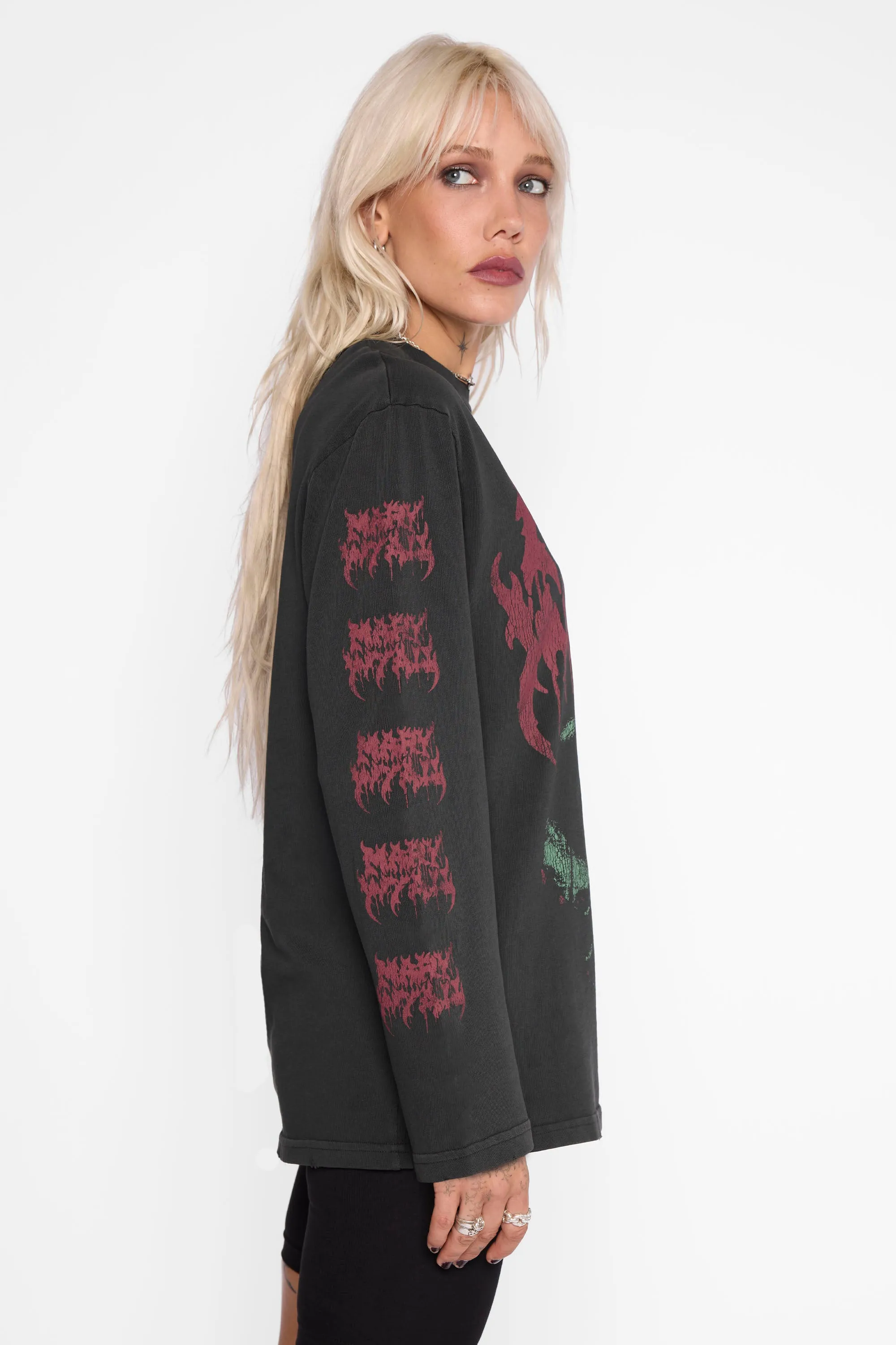 Revenant Oversized Long Sleeve Tee