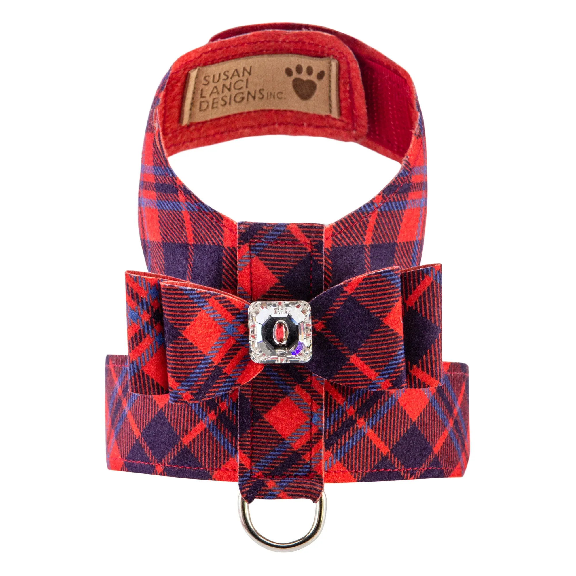 Scotty Chestnut Plaid Big Bow Tinkie Harness