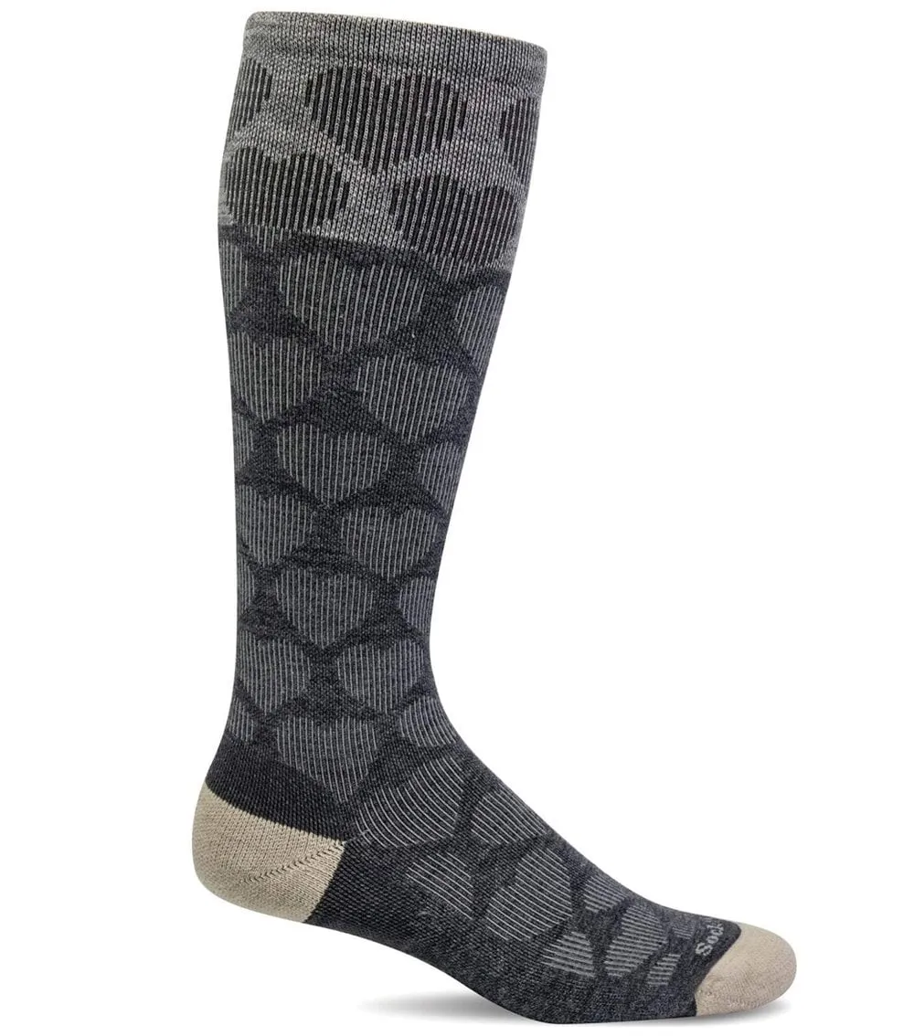 Sockwell Women's Heart Throb Compression Socks Charcoal