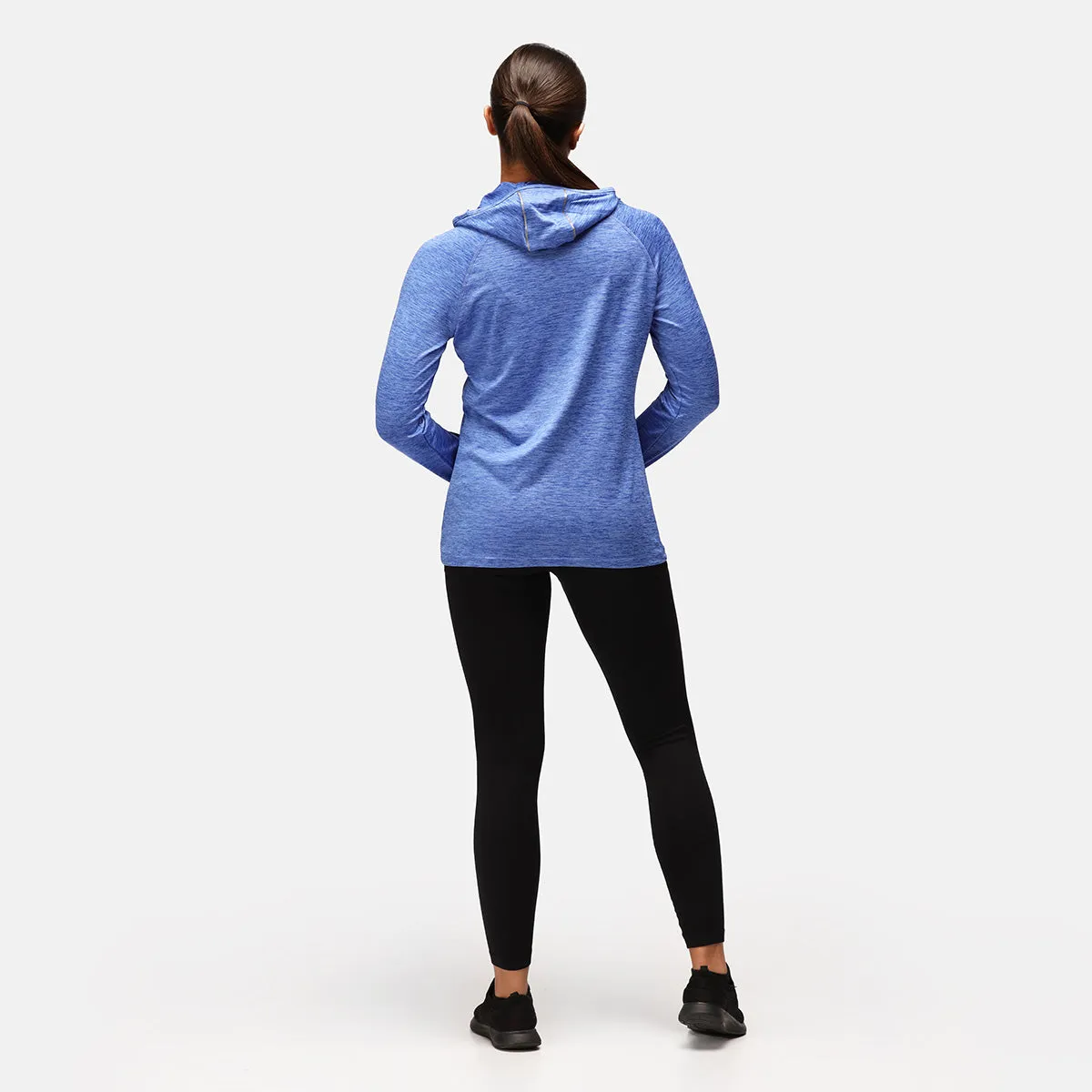 TKB Sky Blue Cowl Neck Hoodie