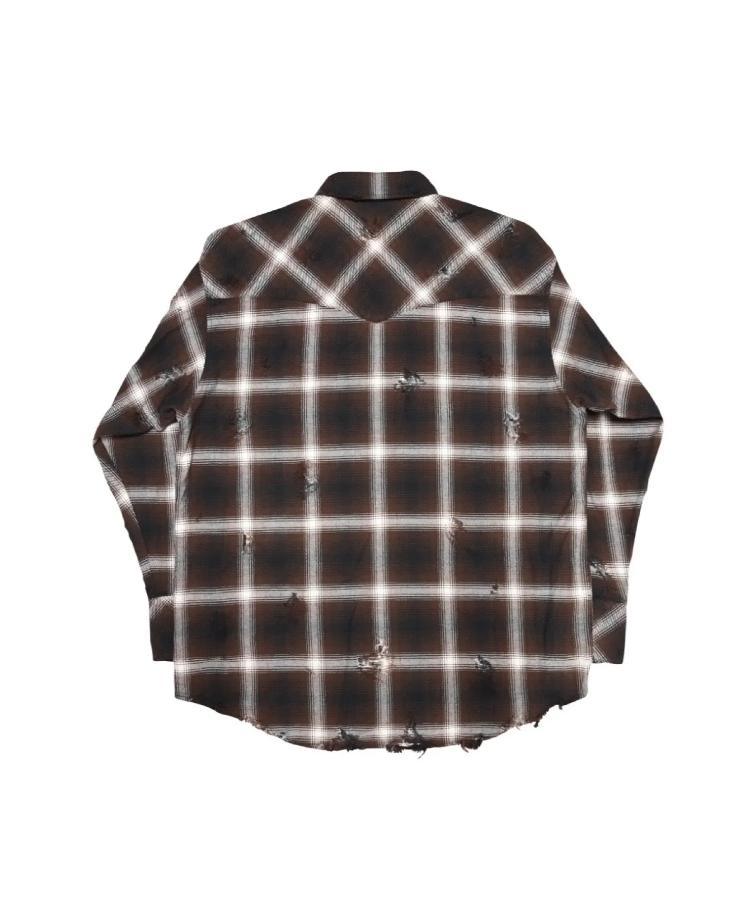 Western shirt "BROWN"