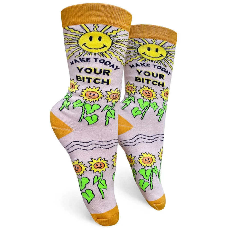 Women's Make Today Your Bitch Socks